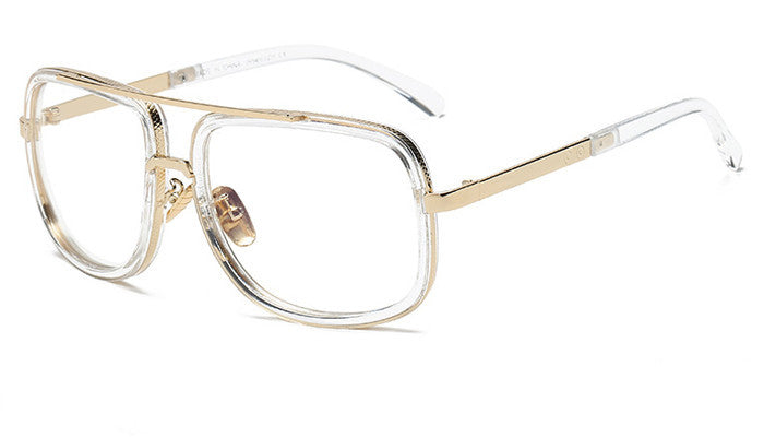 Luxury Brand Flat Top Sunglasses